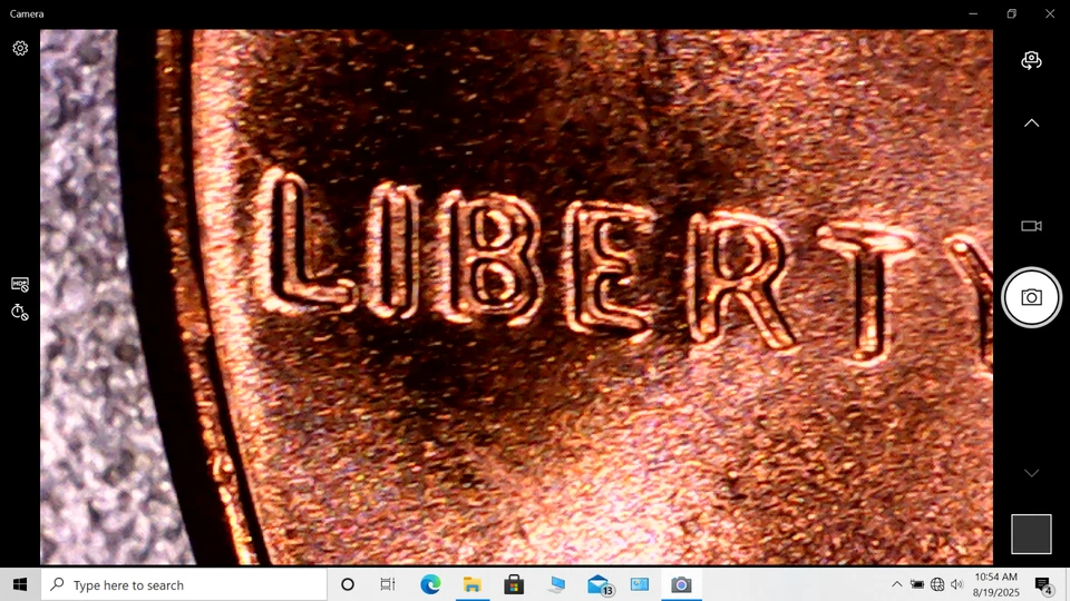 ⚜️⚜️2025 D Lincoln Shield Penny Major Errors DDO / DDR Brilliant Red  - Image 4 of 4