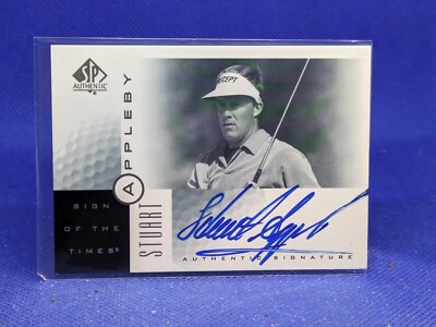 2001 SP Authentic Golf Sign of the Times AUTOGRAPH - COMPLETE YOUR