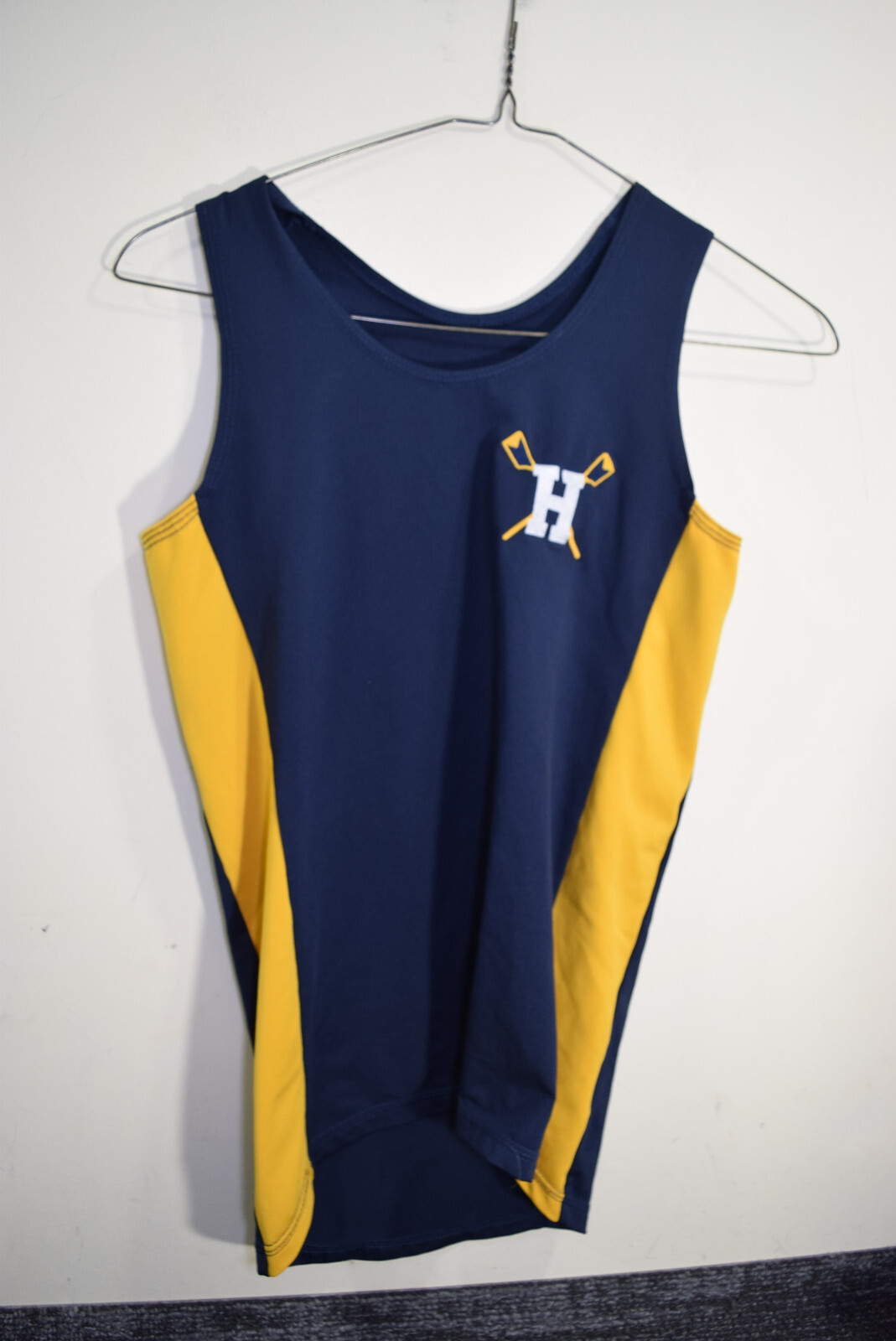 FILA Camicia CD Hylton High VA Crew Rowing compressione senza maniche tinta unita UOMO S blu