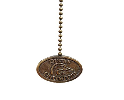 Ducks Unlimited Ceiling Fan Pull Chain Shotgun Shell Brass And