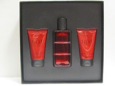 Hot Water by Davidoff Men Set 2 oz EDT Spray  1.7 oz ASB  1.7 oz Body Shampoo