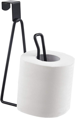 Over the Tank Toilet Paper Holder Stand, Metal Toilet Tissue Roll Holder Dispens - Picture 7 of 12