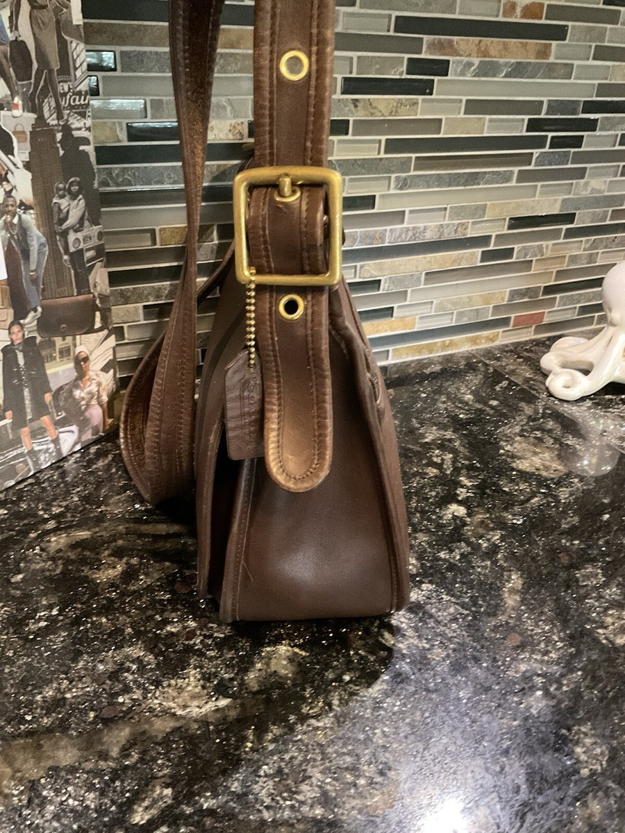 COACH Vintage Patricia's Legacy Glovetanned Leather Shoulder Bag