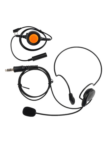 For PX-777 LT-2288 UV-5RA 6-Pin U94 PTT 7.1-C7 Rear Mount Plug Tactical Headset# - Zdjęcie 15 z 18