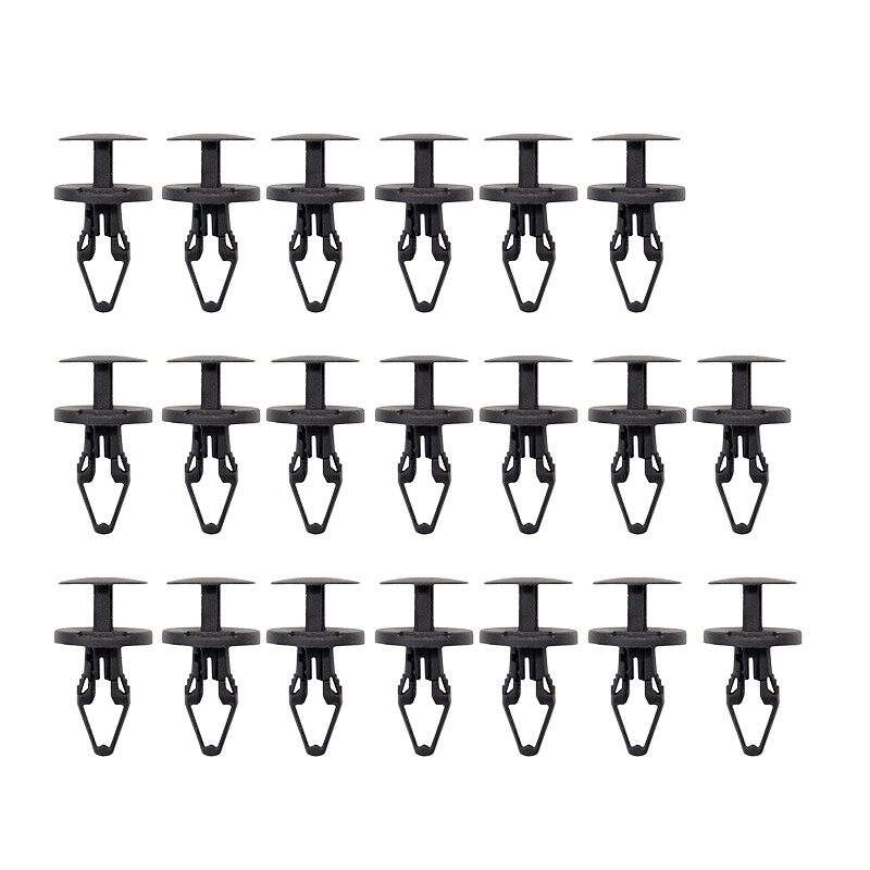 100pcs Black Nylon Push Type Retainer Clips Fit For GMC Chevy Cadillac