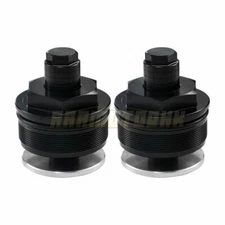 Front Fork Caps Adjuster Bolts For Harley Davidson FXD FXDWG V-Rod 49mm Fork