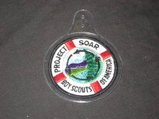 Scout 3 inch round Activity Patch Holder lot of 10
