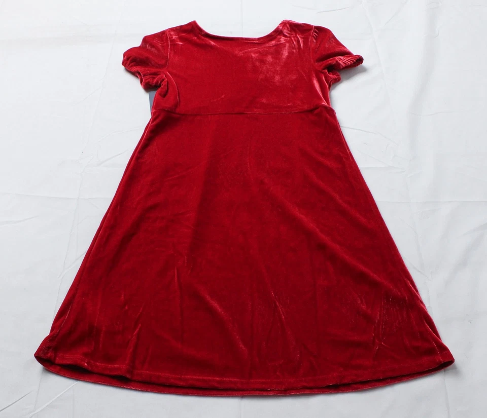 Maxi Vestido OshKosh B'Gosh Niña Manga Corta Abotonada ZS6 Rojo 8/8A Nuevo con Etiquetas Foto 3 de 3