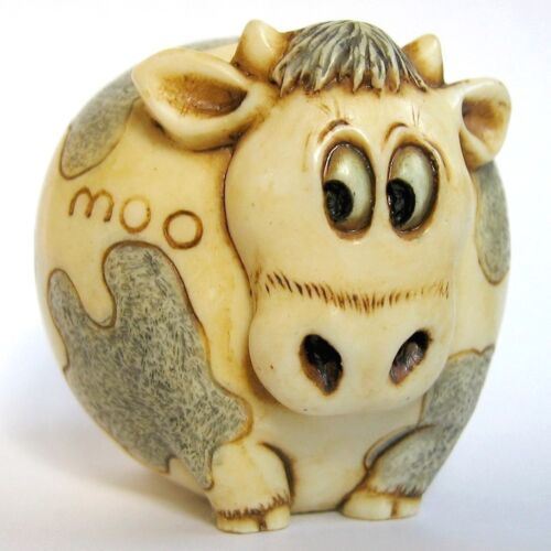 Farmyard Cow - Oddbods Hardbody Figurine - NIB - MPS Harmony Kingdom - 第 1/1 張圖片