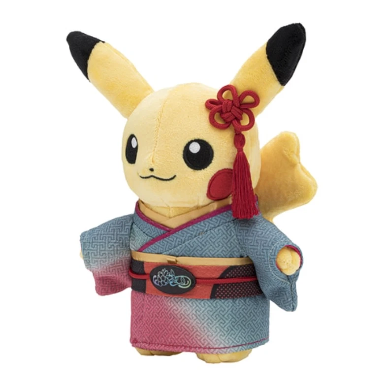 Pokeon Center Online Plush Doll Pokemon x Craft Exhibition Pikachu Japan Kimono