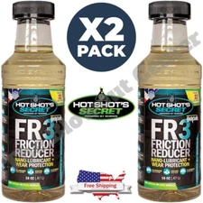 2-PACK Hot Shot's Secret FR3 Friction Reducer Diesel Hot Shots FR3 (32oz Total)