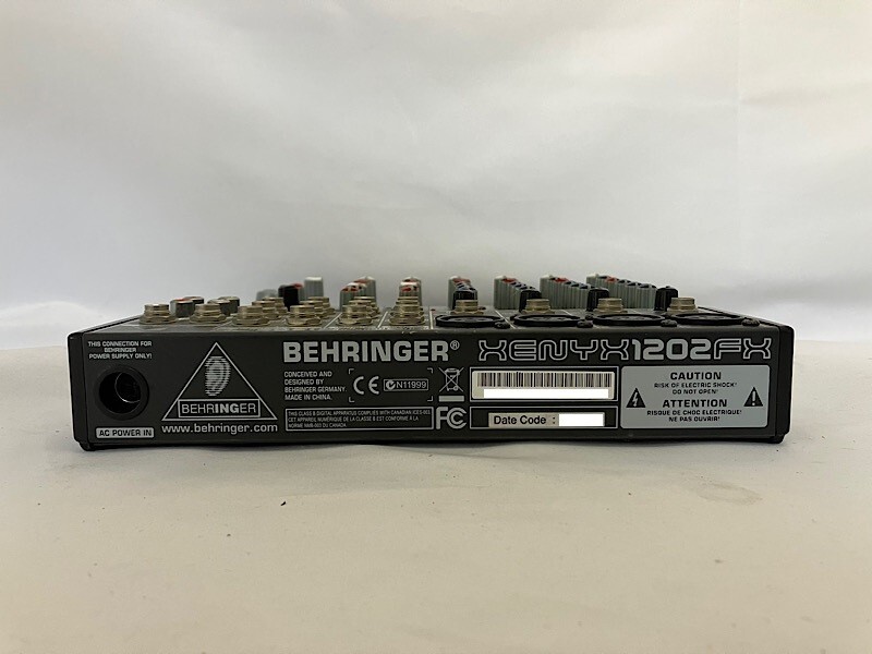 Behringer XENYX 1202FX 12 CH Mixer with Effects | 3-Band Behringer XENYX 1202FX 12 CH Mixer with Effects | 3-Band