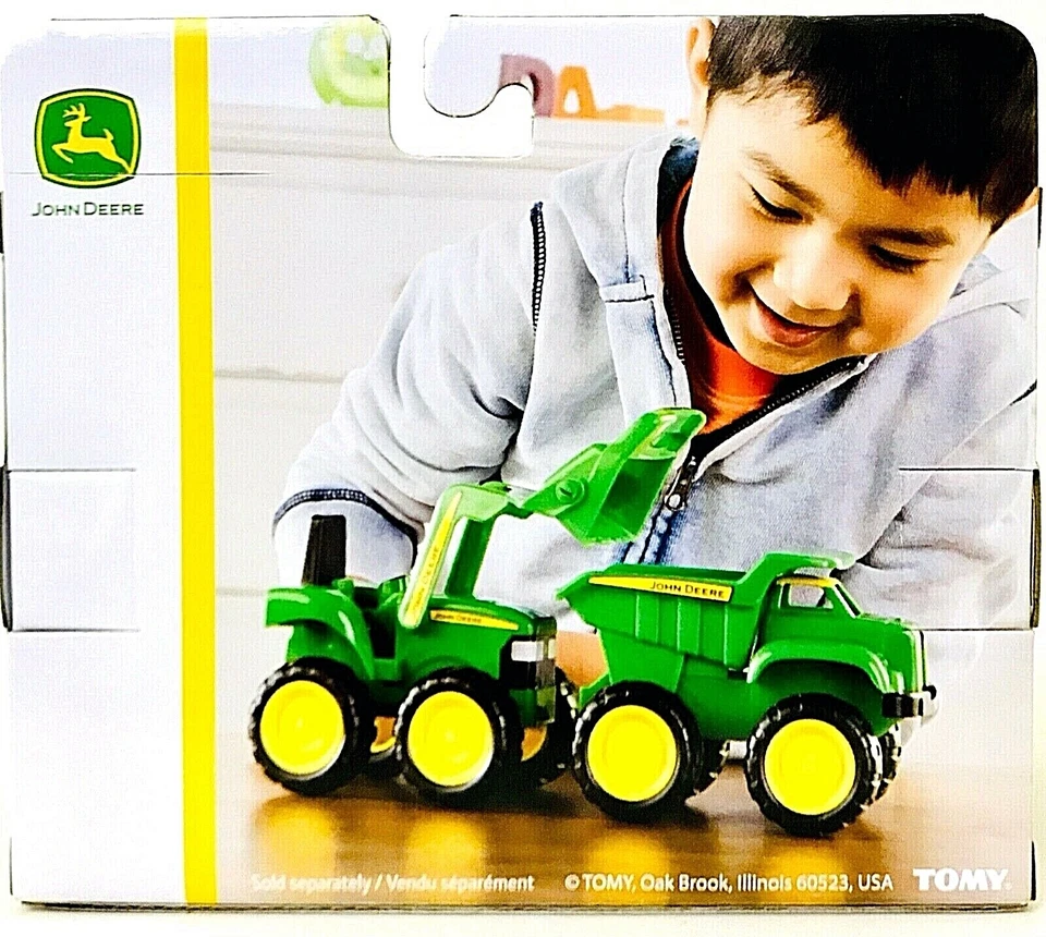 1 Count Tomy John Deere Tractor With Working Scoop Age 18 Months & Up - Image 3 of 3