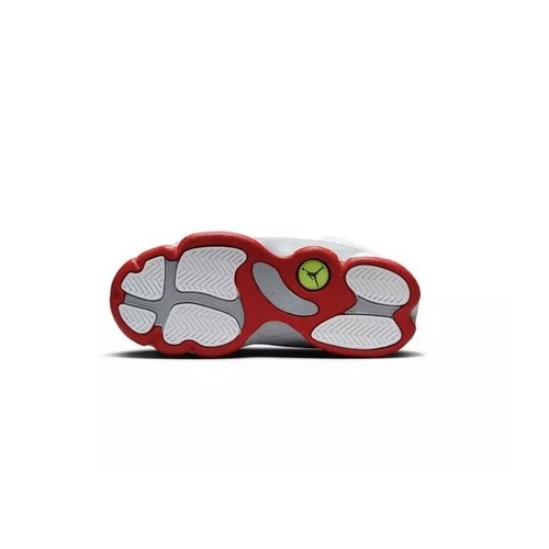 Nike Air Jordan Retro 13 Wolf Grey White Gray True Red White Preschool PS Size - Picture 11 of 12