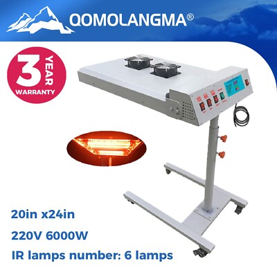 #ad #ad 6000W 20quot; x 24quot; Automatic IR Flash Dryer with Sensor for Silk Screen Printing $585.12