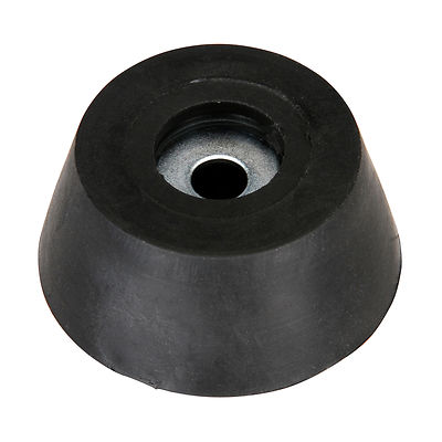 Penn-Elcom F1615 Rubber Cabinet Foot 1.7'' Dia. x 0.75'' H