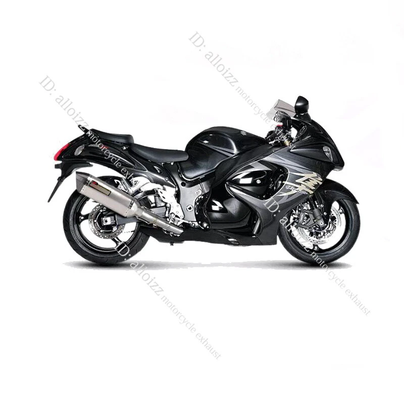 Silenciador escape izquierdo derecho para Suzuki Hayabusa GSX1300R 2008-2020 Foto 2 de 4