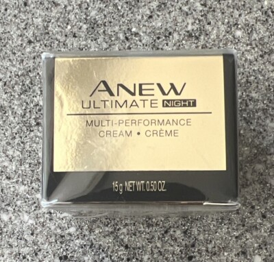 Avon Anew Ultimate Multi-performance NIGHT Cream 0.50 oz TRAVEL SIZE SEALED