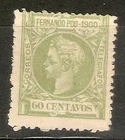 FERNANDO POO 1900 EDIFIL 90*