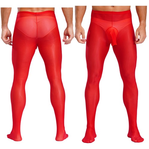 Männer Nachtwäsche Unterwäsche Strümpfe Comfy Strumpfhosen Sissy Sheer Fuß Gays - Picture 77 of 89