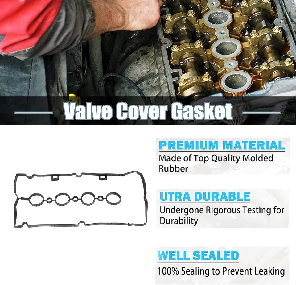 Conjunto de junta de tampa de válvula adequado para 2011 2012 2013 2014 Chevrolet Cruze Sonic 1.8L - Imagem 3 de 4