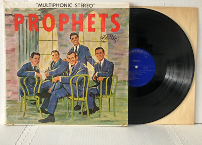 THE PROPHETS Self-Titled Original 1962 Sing STEREO Shrink EX/VG  Gospel