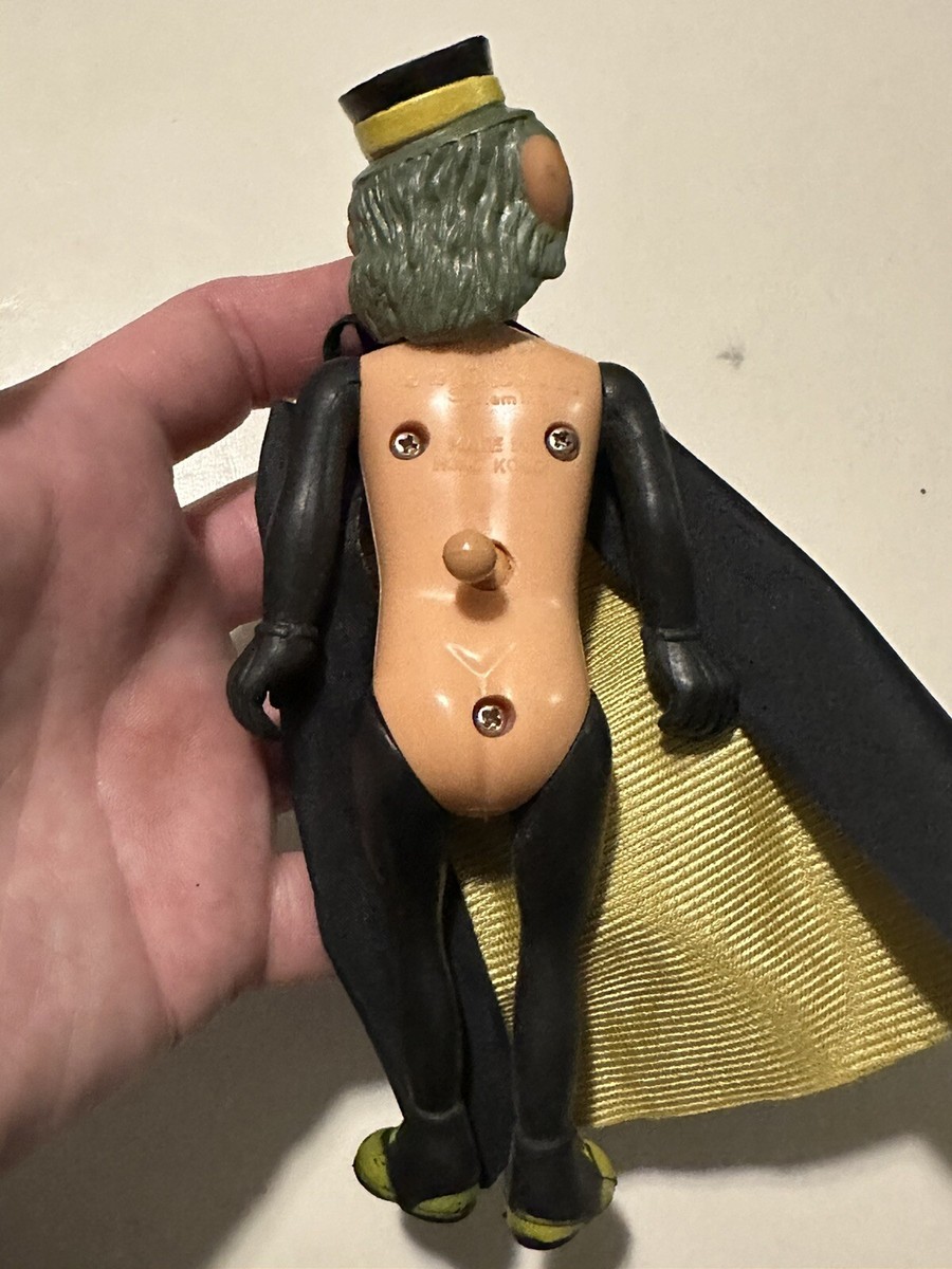 Vintage 1976 Remco McDonalds Hamburglar Toy W/ Cape No Clothes
