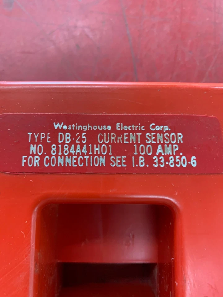 NEW NO BOX WESTINGHOUSE DB-25 CURRENT SENSOR 8184A41H01 - Image 2 of 4