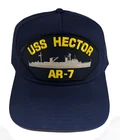 USS HECTOR AR-7 船帽 - 海军蓝 - 退伍军人拥有业务