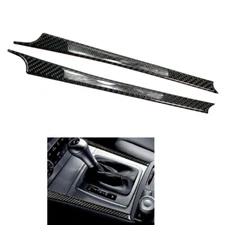 Real Carbon Fiber Gear Shift Console Side Strip Trim Fit 09-15 X204 GLK350