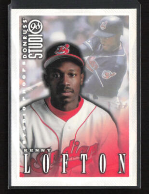 1998 Studio Studio Proofs Silver #5 Kenny Lofton Cleveland Indians NM #/1000