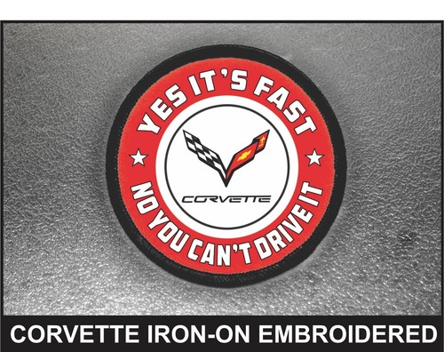 Corvette Emblem Iron-On Patches - All Model Collection - Picture 11 of 13