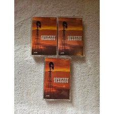 Country Classics Cassette Tapes Lot of 3 Vintage Music Collection