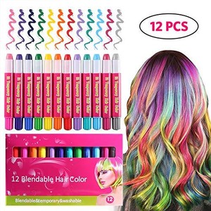 Set Works On Dark Or Blond Hair Girls Hair Accessories Toy Crayons