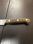 Vintage 3 Pin 9” Unbranded Carving Knife Wood Handle — photo 2