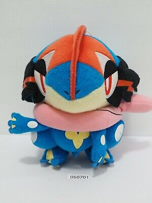 Ash's Greninja 060701 Pokemon XYZ Banpresto 2015 Plush *NO TUSHTAG* Doll Japan | eBay