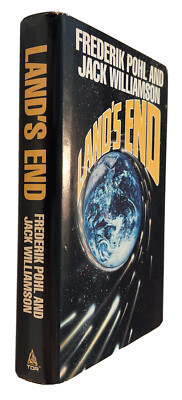 Land's End by Jack Williamson and Frederik Pohl (1988, Hardcover) TOR 1st Ed.