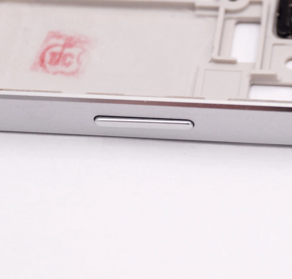 Samsung SM-G800F Galaxy S5 Mini Carcasa Marco Medio Carcasa Botones Blanco Foto 3 de 4