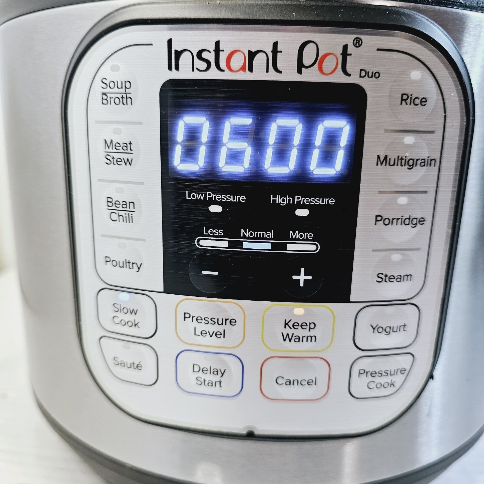 Instant Pot Duo 7-in-1 Electric 6Qt Pressure Cooker, Slow Cooker,Stainless Steel