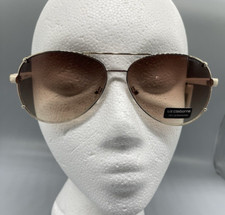 Vintage liz claiborne New Gold Aviator Sunglasses New with Tags