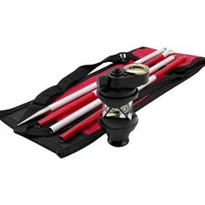 360 Degree Reflective Mini Prism with Pole 0mm For Trimble Topcon Total Stations