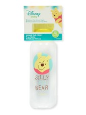 Disney Baby Winnie the Pooh Baby Bottle Med. Flow 9 oz. Bottle Silicone Nipple