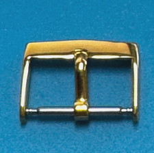 VINTAGE BUCKLE IN GOLD PLATED 14mm. FOR PATEK PHILIPPE