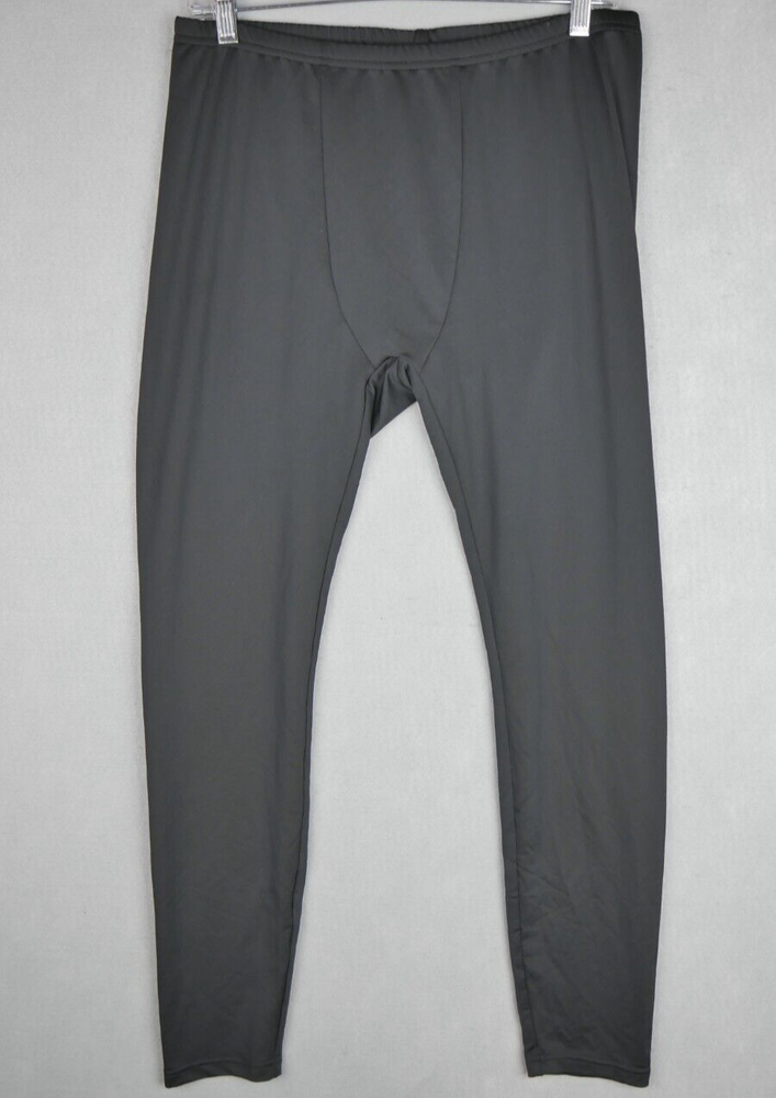 Athlio Mens Black Thermal Compression Pants 95 Polyester Size Large NWOT
