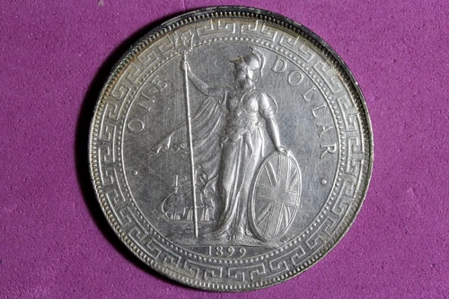 1899 Great Britain Silver Trade Dollar #M21803