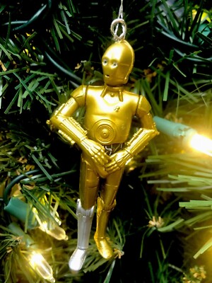 2025 The Last Jedi C-3PO Christmas Tree Ornament Star Wars C3PO