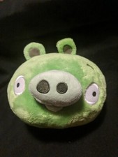Angry Birds 8 Inch Plush Green Pig 2010 No Sound