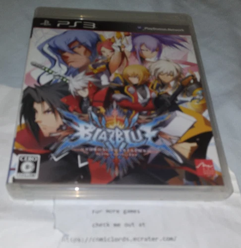 BlazBlue Chrono Phantasma (Sony PlayStation 3 2013) PS3 Japan Import Region Free