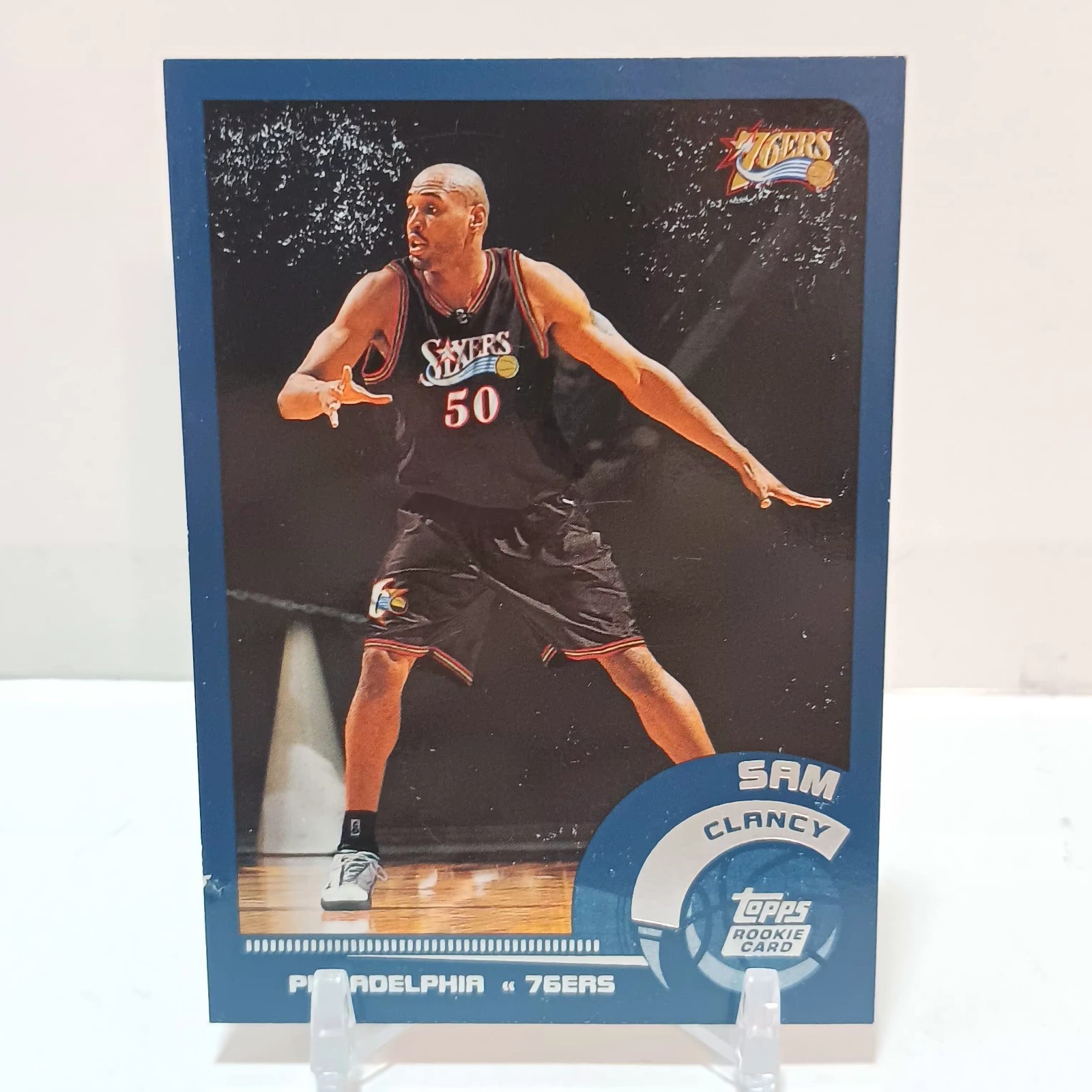 2002-03 Topps Sam Clancy RC #211 HP Philadelphia 76ers Basketball