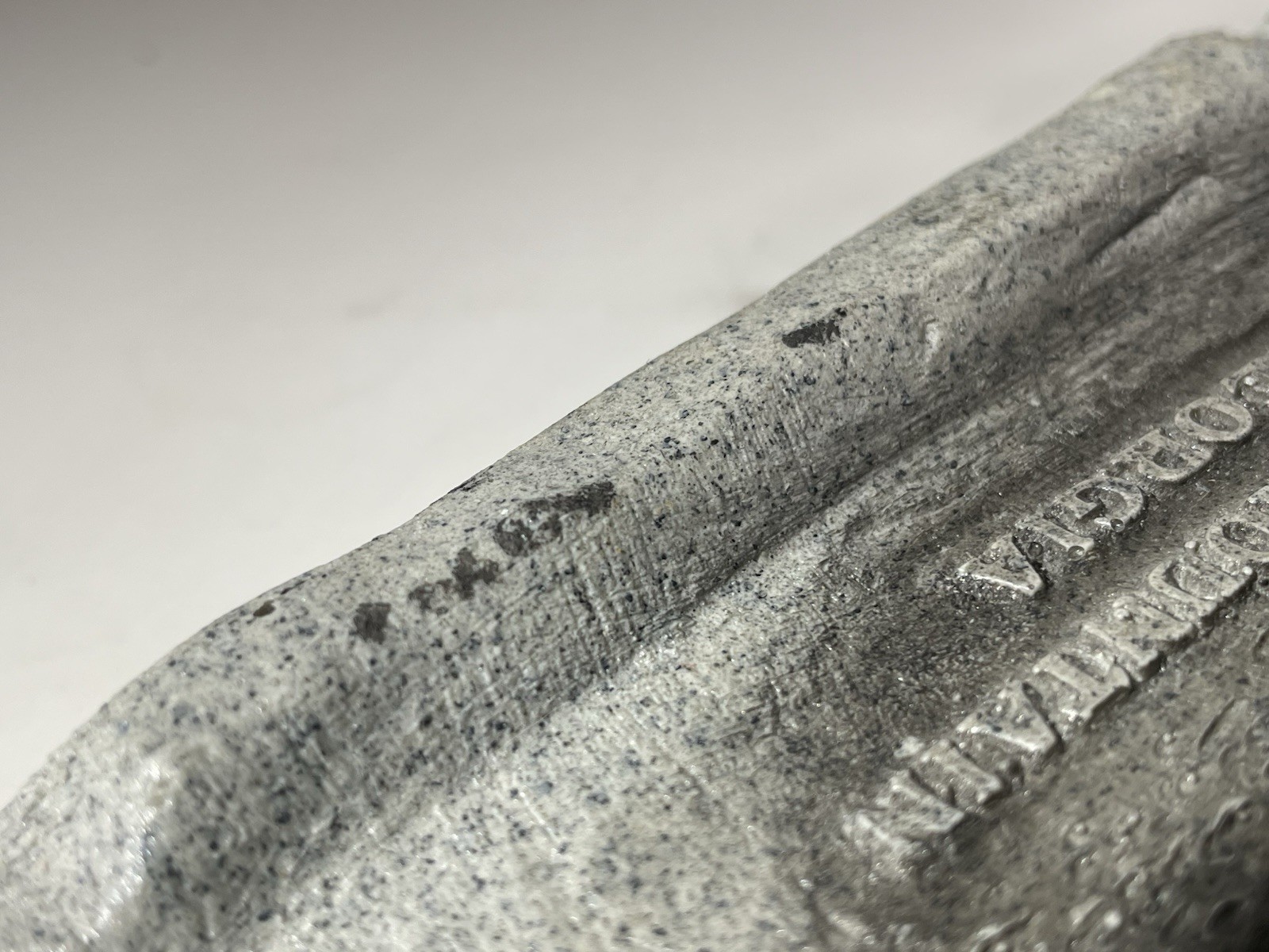 VTG Rare 1987 Stone Mountain GA Granite Souvenir Ashtray Davis, Lee & Jackson thumbnail 9